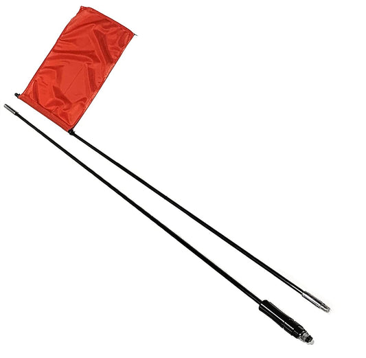 Artan Off-Road Desert Safety Flag | 9ft Quick Connector Pole + Bag