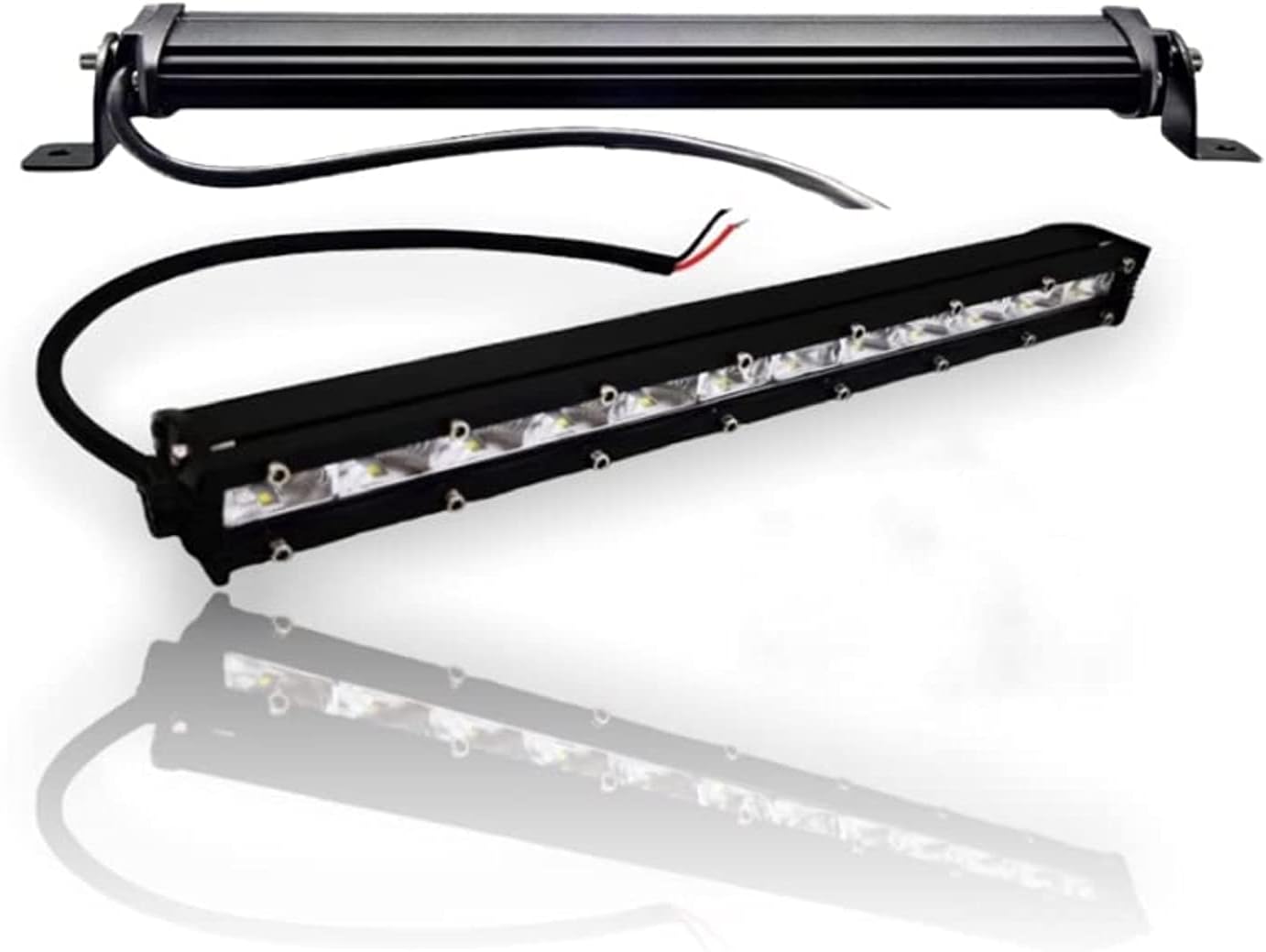 Artan 20-Inch Single Row LED Light Bar | 120W 6D Reflector | IP68