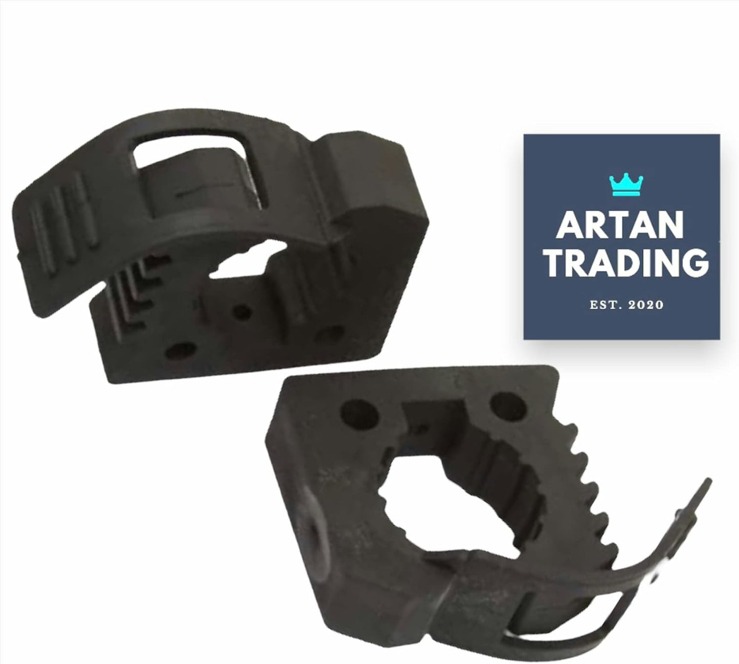 Artan MINI Rubber Mounting Clamps (2pcs) | Offroad Tool Holders