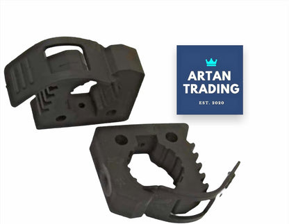 Artan Large Rubber Mounting Clamps (2pcs) | Offroad Tool Brackets