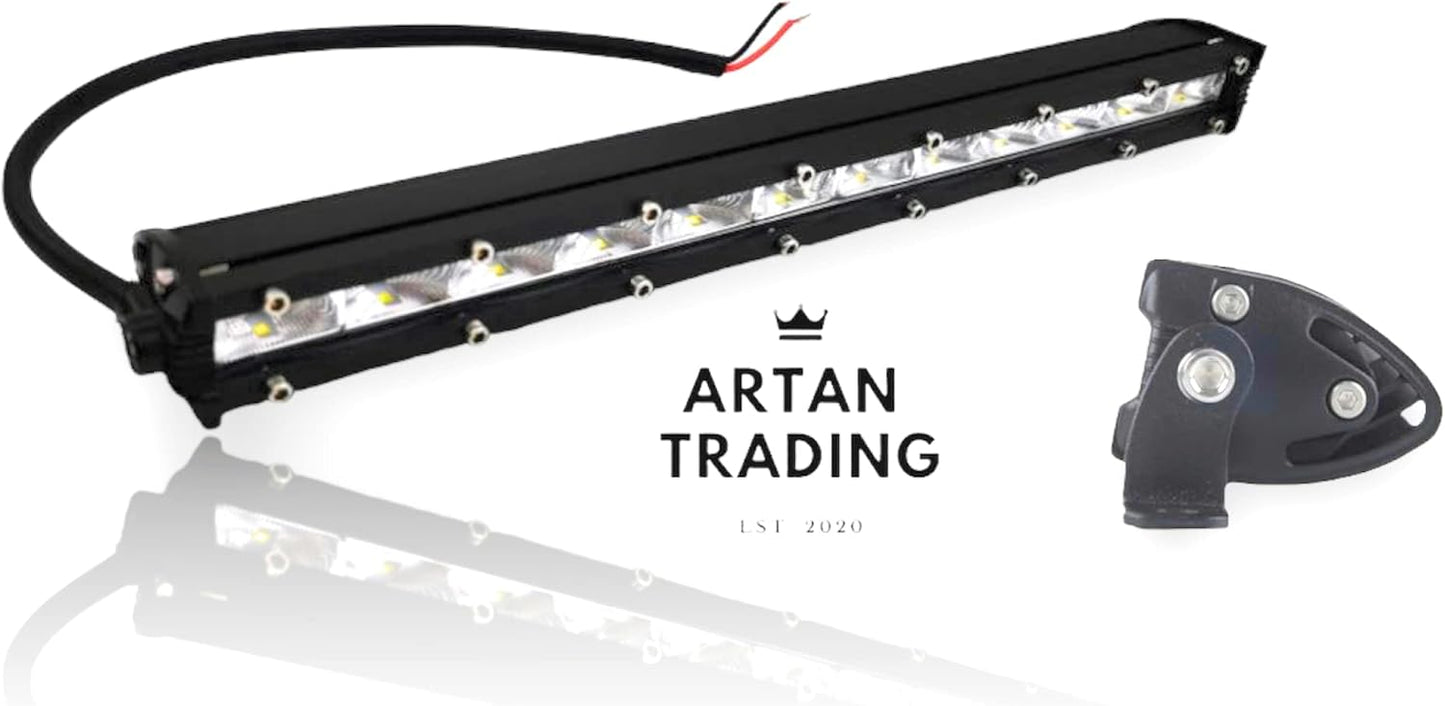 Artan 20-Inch LED Light Bar | 54W CREE Chips | IP68 Waterproof Offroad