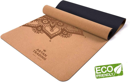 Luxury Cork Yoga Mat | Eco-Friendly, Non-Slip, Durable 5mm