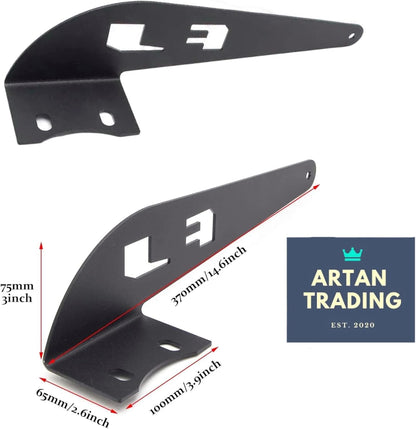 Artan 52" LED Light Bar Roof Brackets for Toyota FJ Cruiser 2007–2014