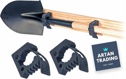 Artan Large Rubber Mounting Clamps (2pcs) | Offroad Tool Brackets