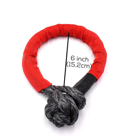 Artan Heavy Duty Soft Shackles (2pcs) | 38,000lb | Synthetic Recovery Rope | 4x4