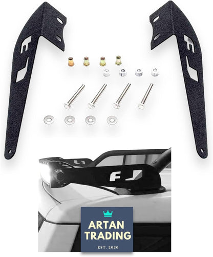 Artan 52" LED Light Bar Roof Brackets for Toyota FJ Cruiser 2007–2014