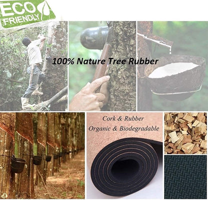 Luxury Cork Yoga Mat | Eco-Friendly, Non-Slip, Durable 5mm