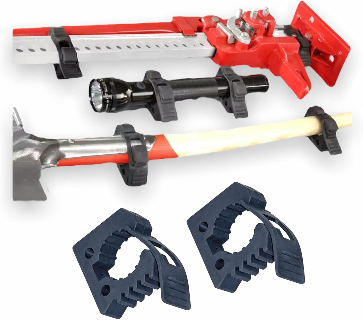 Artan MINI Rubber Mounting Clamps (2pcs) | Offroad Tool Holders