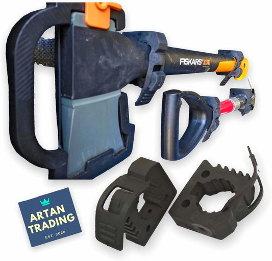 Artan Large Rubber Mounting Clamps (2pcs) | Offroad Tool Brackets