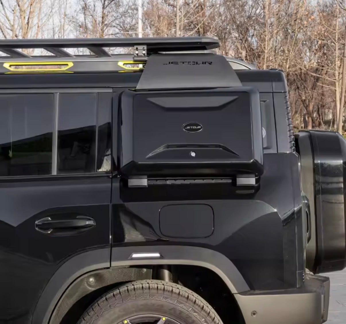 Artan Lockable Side Storage Box for Jetour Traveller T2 (2023–2024)